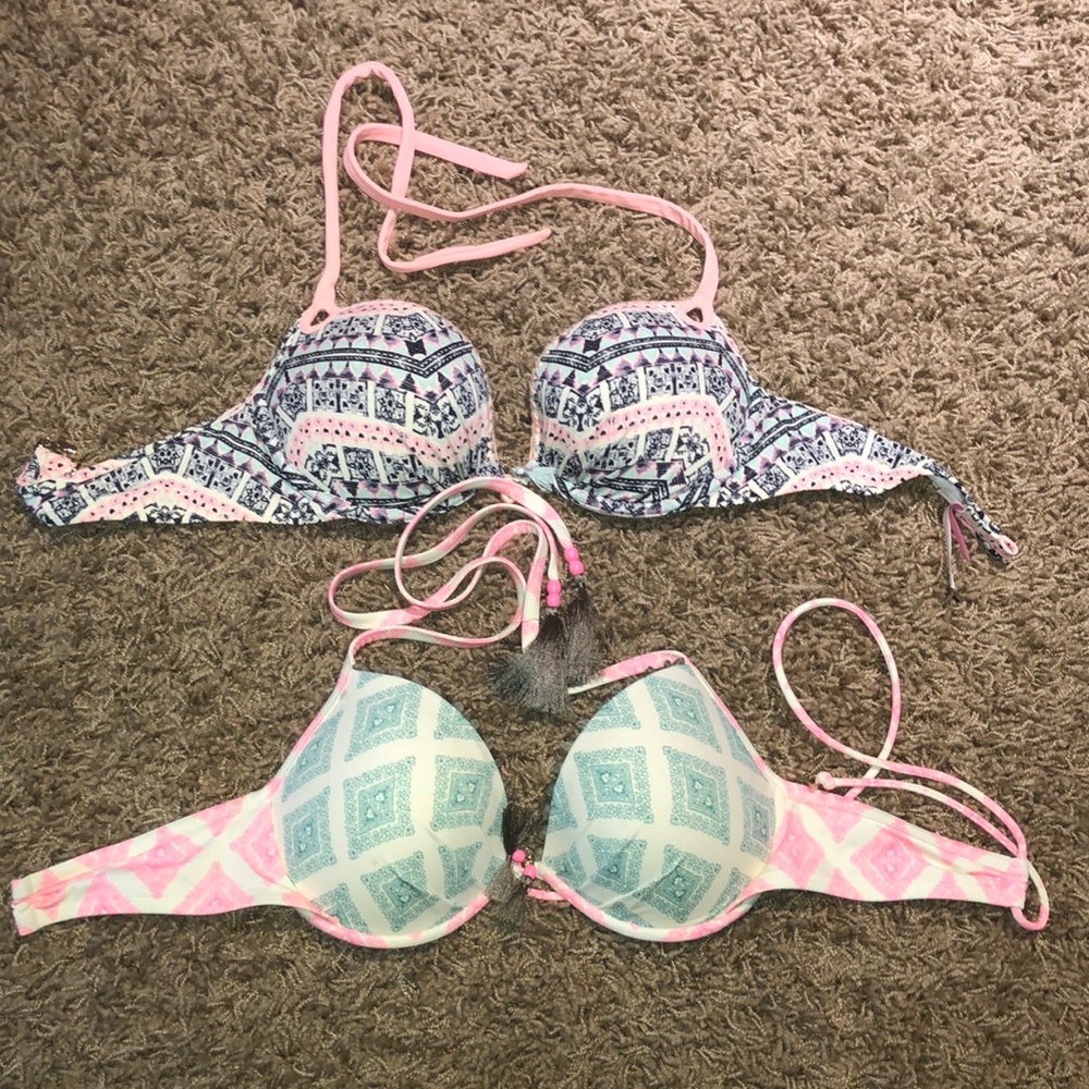 2 Victoria Secret Bikini Tops!! 💖
